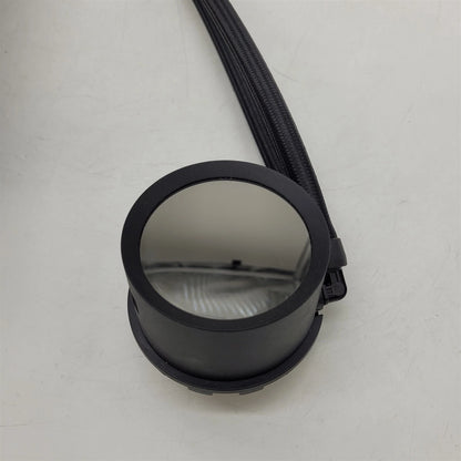 NZXT 280mm AIO CPU Liquid Cooler with LCD Display – Black (NO MOUNTING HARDWARE / ACCESSORIES)