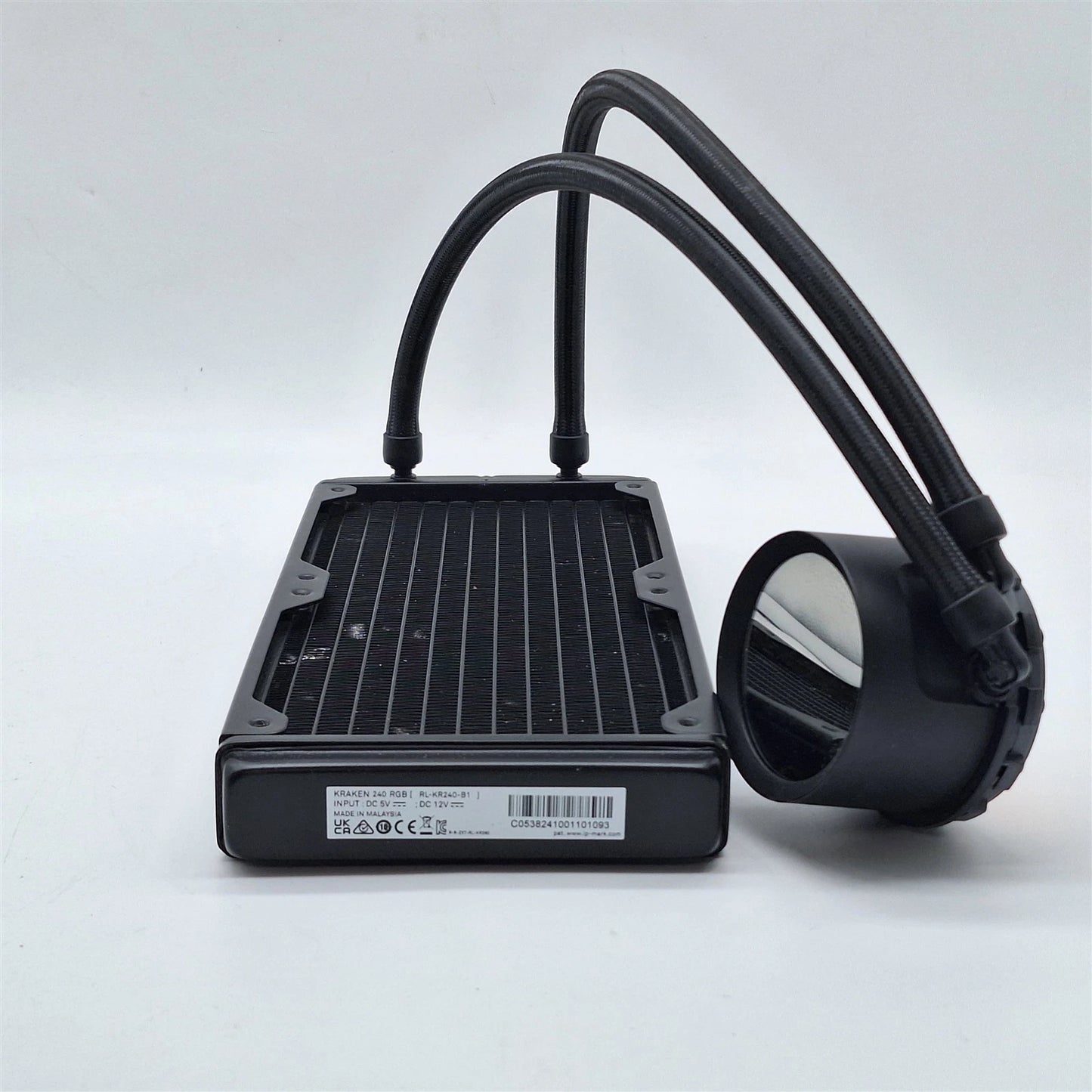 NZXT Kraken 240 RGB 240mm AIO Liquid CPU Cooler – Matte Black (Missing Mounting Hardware)