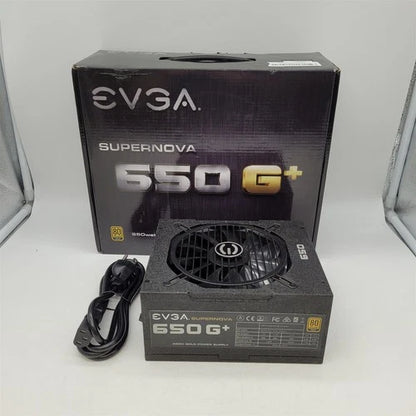 EVGA SuperNOVA 650 G+ 80 Plus Gold 650W Fully Modular Power Supply – NO CABLES