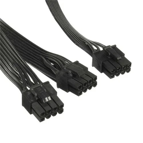 8-Pin to Dual 8-Pin (6+2) PCI-E GPU Power Cable - TechTastic Treasures