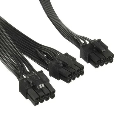 8-Pin to Dual 8-Pin (6+2) PCI-E GPU Power Cable - TechTastic Treasures