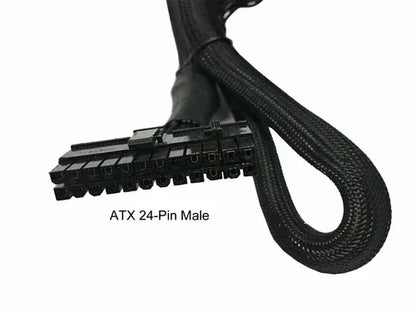 ATX 24-Pin to 18-Pin + 10-Pin Modular Power Supply Extension Cable - TechTastic Treasures