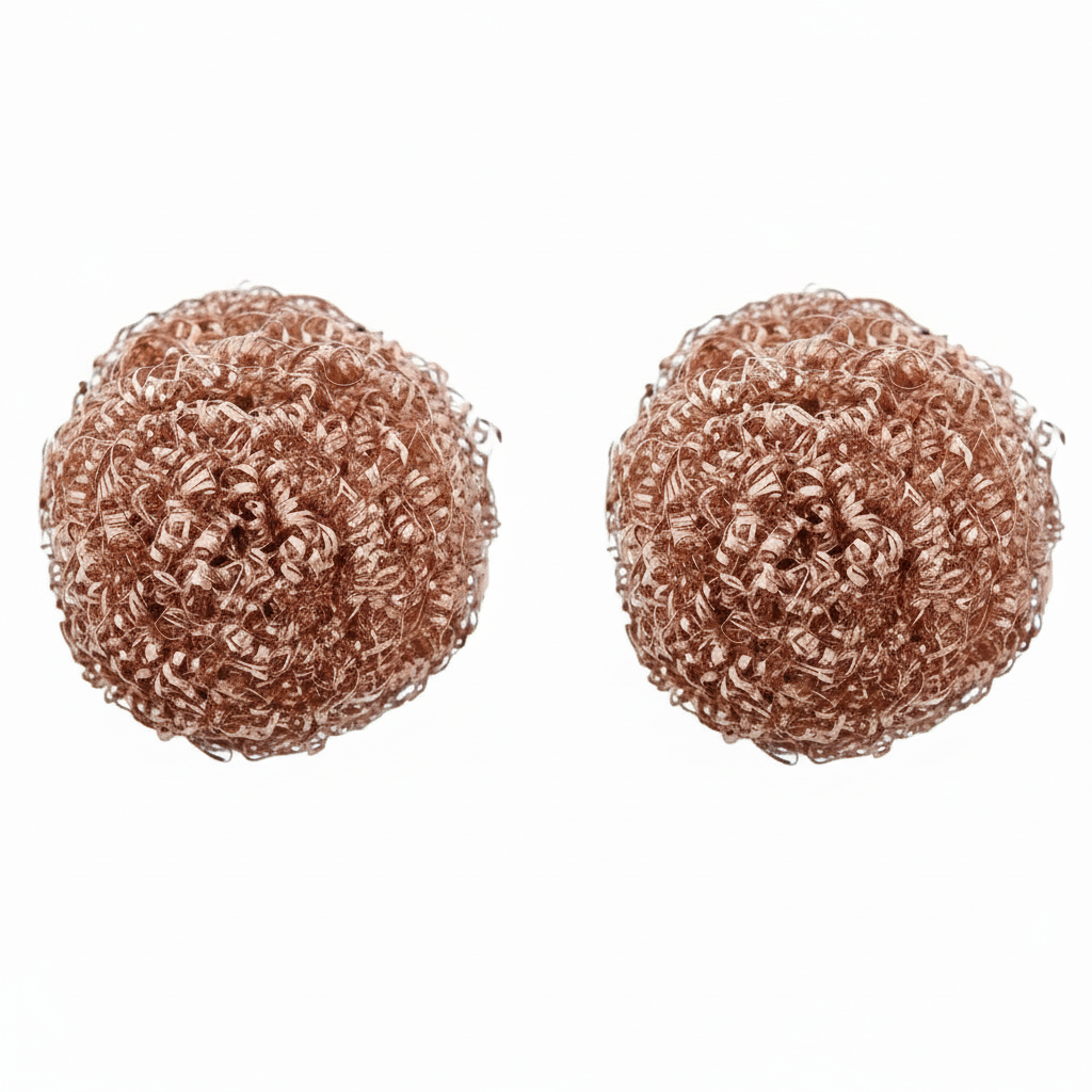 Soldering Iron Tip Cleaner Brass Steel Ball 2 Pack – Dross Cleaner Mesh Filter Tin Remover for Soldering Tools