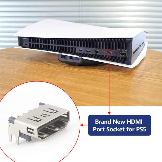 PS5 HDMI Port Replacement Socket – HDMI 2.1 Repair Part Fits All PlayStation 5 Models